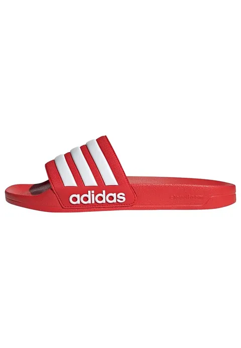adidas Unisex - Adulto Adilette Shower Slides Slipper, Vivid Red / Cloud White / Vivid Red, 48.5 EU