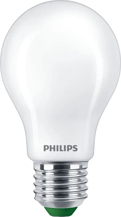 Philips LED Lampadina Goccia Vetro Smerigliato Classe A, 100W, E27, Luce Bianca Fredda
