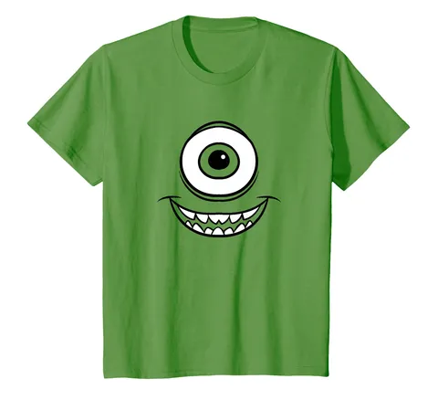 Disney Pixar Monsters Inc. Mike Wazowski Eye Maglietta