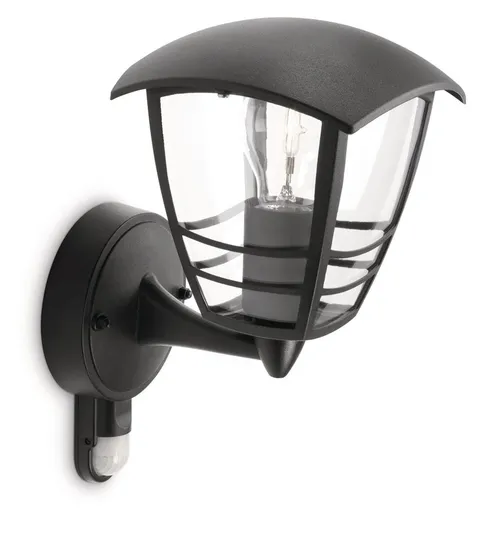 Philips LED Lampada Parete Creek Esterno - Nero