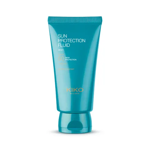 KIKO Milano Sun Protection Fluid Body Spf 50, Crema Solare Corpo Idratante Con SPF 50 E