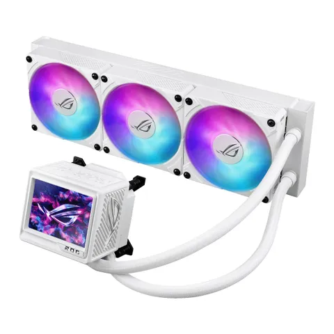 ASUS ROG Ryujin III 360 ARGB Extreme WHT, Dissipatore AIO a Liquido, Bianco