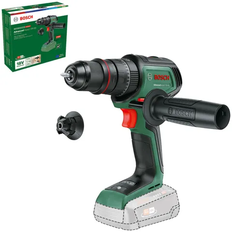 Bosch trapano con percussione a batteria AdvancedImpact 18V-80 QuickSnap (per foratura e