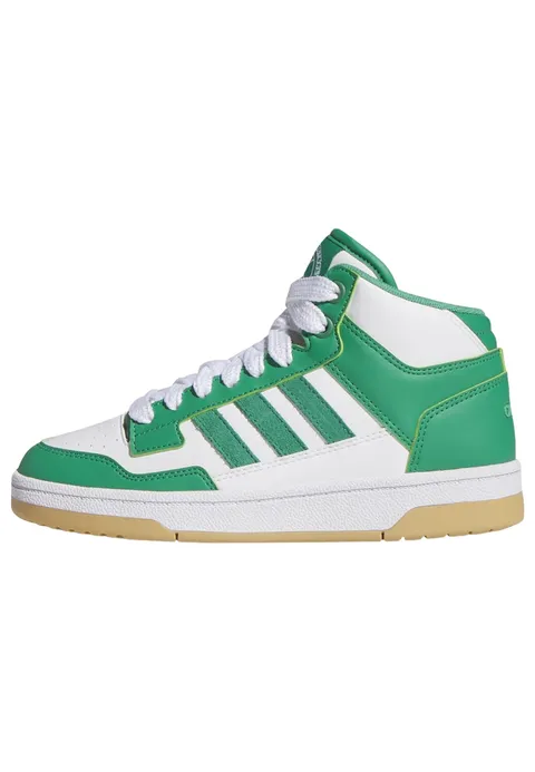 adidas Unisex - Bambini e Ragazzi Rapid Court Mid Junior Shoes, Ftwr White/Court