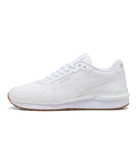 PUMA ST Runner V4 L, Sneaker Unisex-Adulto, Puma White Glacial Gray Gum, 40.5 EU