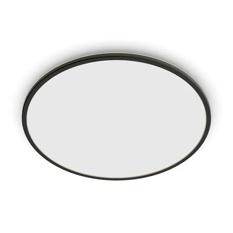 Philips Plafoniera LED Esterno SuperSlim, IP54, 4000K, Nera