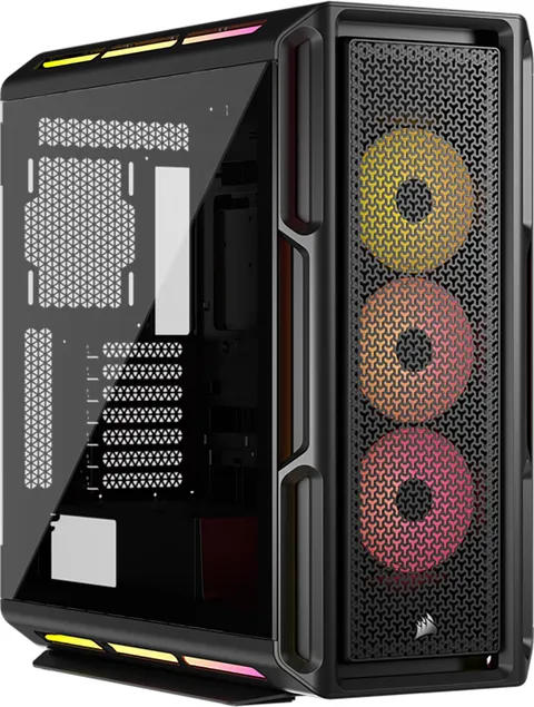 Corsair iCUE LINK 5000T LX RGB Mid-Tower ATX PC Case - 3 ventole LX120 RGB preinstallate