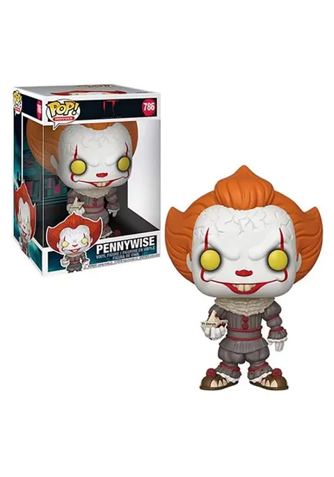 Funko Pop! Movies: IT: Chapter 1-10" Pennywise with Boat - Figura in Vinile da Collezione