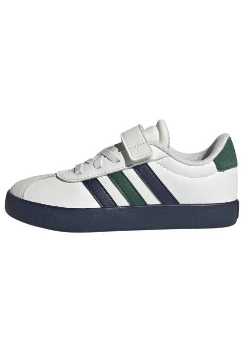 adidas Unisex - Bambini e Ragazzi VL Court 3.0 Hook And Loop Shoes Kids, Core