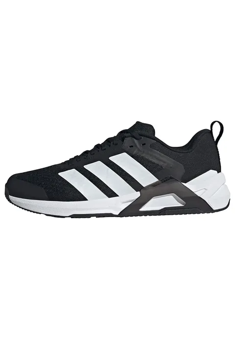 adidas Uomo Dropset Control Training Shoes, Core Black/Ftwr White/Lucid Red, 40 EU