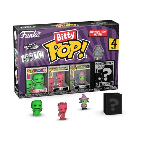 Funko Bitty POP! 4 Pack: Disney - The Nightmare Before Christmas - TNBC - Oogie Boogie
