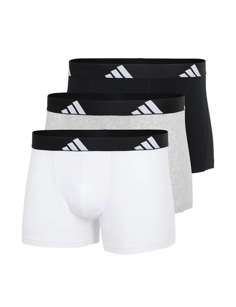 Adidas Trunk (3 Pezzi) - Active Flex Cotton - Biancheria Intima Comoda, 917 Assortiti, XXL