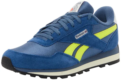 Reebok Classic AZ - Sneaker Shadow/Batik Blue/Solar Acid Yellow, 28 EU, Shadow Batik Blue