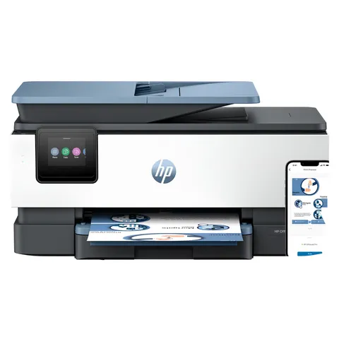 HP OfficeJet Pro 8135e 40Q47B, Stampante Multifunzione a Getto d'Inchiostro A4 a Colori, Fronte e Retro Automatico, 20 ppm, Wi-Fi, 3 Mesi di Inchiostro Instant Ink Inclusi, Grigia