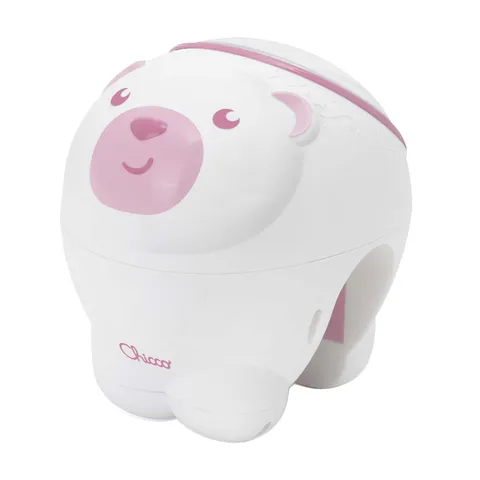 Chicco First Dreams Proiettore Orso Polare, Proiettore 2in1 da Culla e da Comodino, Luce