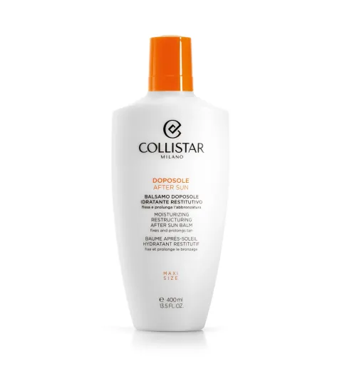 Collistar Balsamo Doposole Idratante Restitutivo, Emulsione ricca, nutriente e