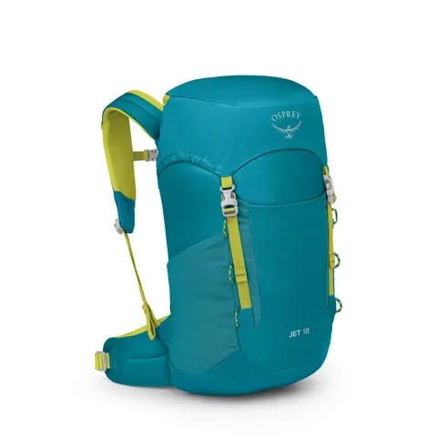 Osprey Jet Bambini Zaino, 18L, Blue Spikemoss/Lemongrass, O/S