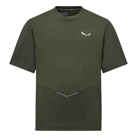 Salewa Pedroc Dry HYB T-Shirt M, 2XL, Dark Olive