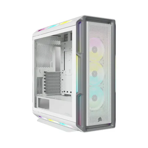 Corsair Icue 5000t Rgb Midi Tower Bianco (corsair Icue)