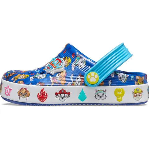 Crocs Paw Patrol Off Court Clg T - Unisex Kids Zoccoli, Blu, 22/23 EU