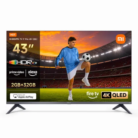 Xiaomi TV F Pro 43,43 pollici (101 cm), 4K UHD QLED,Smart TV, Fire TV, Triple Tuner