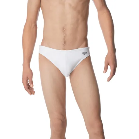 Speedo Slip da Uomo Solar 5,1 cm, Bianco, 28
