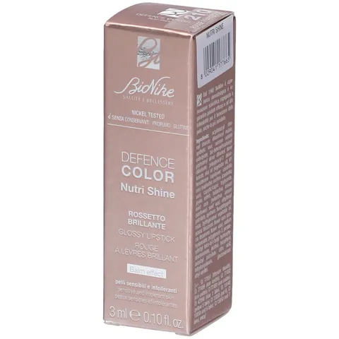 BioNike Defence Color - Nutri Shine Rossetto Brillante Effetto Balsamo Labbra Colorato
