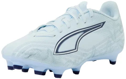 Puma Scarpe da Calcio Unisex Ultra 6 Play FG/AG, Icy Blu, Bianco-Blu, Taglia 40, Icy Blue