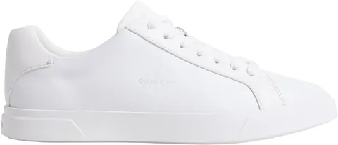 Calvin Klein Low Prof Cupsole Lth Hm0hm02123, Basso Top Uomo, White (Triple Bright