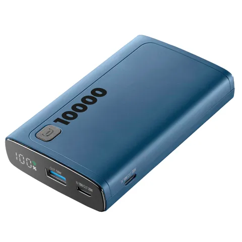 Cellularline - Elite 10000 - Caricabatteria Portatile - Capacità di 10000mAh - +72 ore di