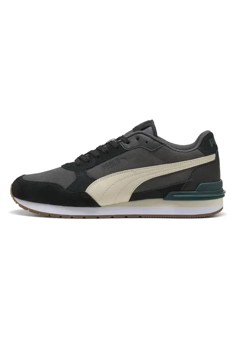 Puma Sneaker Unisex St Runner V4 SD, Dusky Gray Alpine Snow Puma Black, 38.5 EU