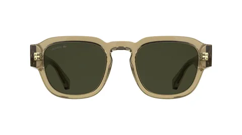Lacoste L6090S Occhiali Unisex Caramel Lente Khaki