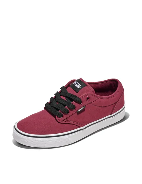 Vans Uomo Atwood Sneaker, Oxblood And White, 39 EU