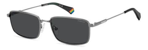 Polaroid Sunglasses Frames PLD 6227/S/X DARK Ruthenium 56/17/145 Unisex Adulti, Ruthenium