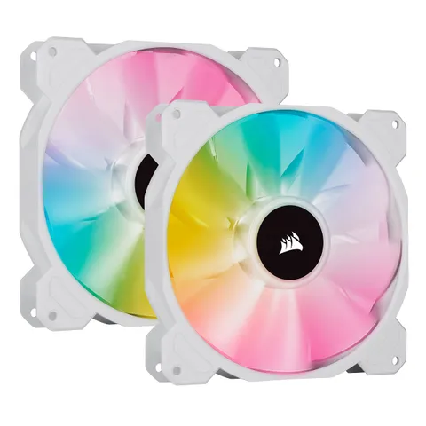 Corsair iCUE SP140 RGB Elite Kit da Due Ventole PWM Performance da 140 mm con iCUE