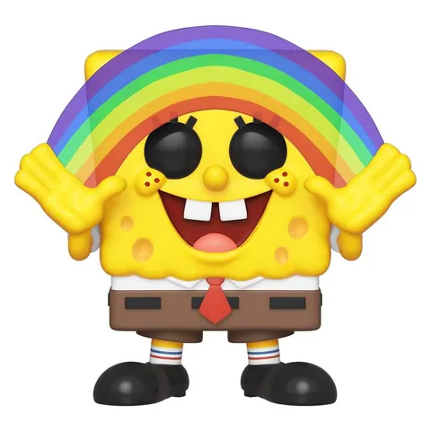 Funko Pop! Vinyl: Animation Spongebob Squarepants : Spongebob - (Rainbow) - Figura in