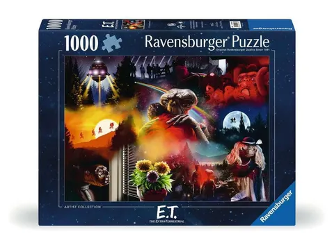 Ravensburger - Puzzle 1000 Piezas E.T. | Puzzle Adultos 70x50cm | Puzles 1000 Adultos