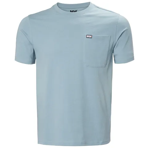 Helly Hansen Maglietta da Uomo Hudson, Blu Vento, L