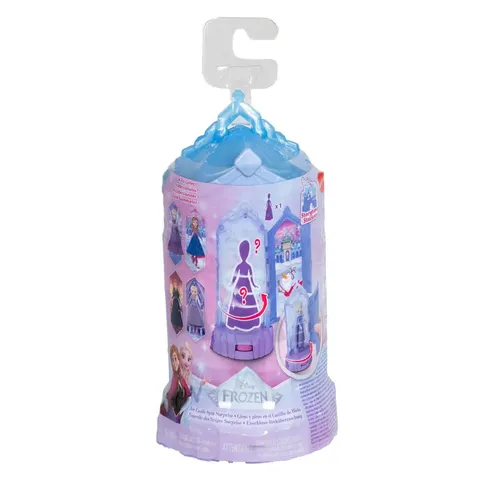 Mattel Disney Frozen - Castello di Ghiaccio, mini playset ispirato al film con bambola