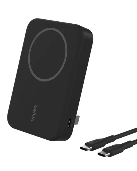 Belkin BoostCharge Pro Power bank wireless 10.000 mAh con Qi2, caricabatteria portatile
