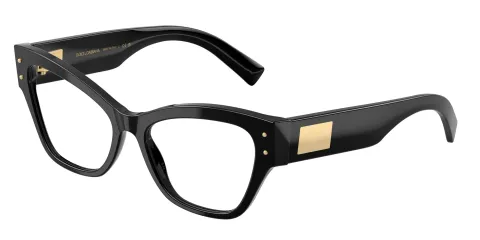 Dolce & Gabbana 0DG3404 501 Nero 54/17/140 Montature per occhiali Donna, Blu
