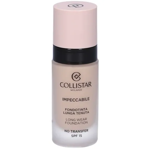 Collistar Impeccabile Fondotinta Lunga Tenuta, No Transfer, SPF 15, Idratazione Immediata