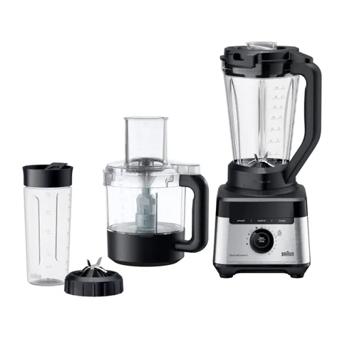 Braun PowerBlend 7 - Frullatore a 10 Velocità+pulse, 1400W, Fino a 30.000 giri/min