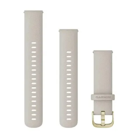 Garmin Cinturino 18mm Light Sand & Light Gold sgancio rapido