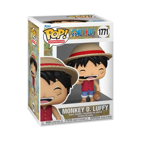 Funko Pop! Animation: One Piece - Monkey D. Luffy - Figura in Vinile da Collezione - Idea