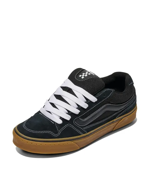 Vans Caldrone, Scarpe da Ginnastica Uomo, Suede Mesh Black Gum, 41 EU