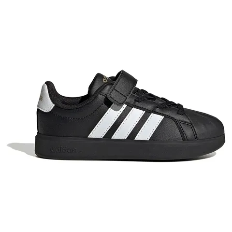 adidas Unisex - Bambini e Ragazzi Streettalk Children Shoes, Core Black/Ftwr White/Gold