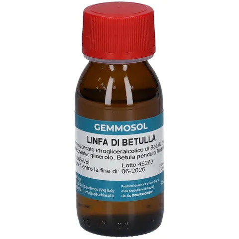 Specchiasol Integratore Alimentare Gemmosol 13 Betulla Linfa, 50 Ml