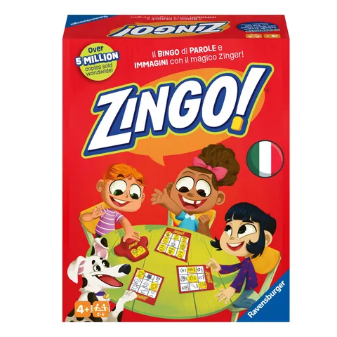 Ravensburger - Zingo | Giochi Da Tavolo Bambini 4 Anni O Più | 2-6 Giocatori | Giochi