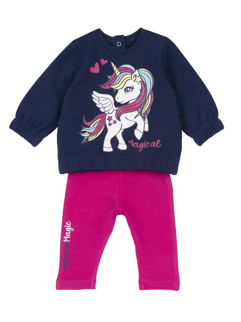 Chicco Tuta Felpa e Pantaloni Lunghi Bimbo 0-24